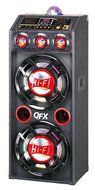 QFX SBX-412207BTRD Bluetooth Speaker with Built-In Amplifier