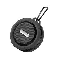 Portable Waterproof Outdoor Shower Car Wireless Bluetooth Speaker w/ 5W Speaker (Black)