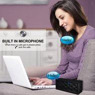 Bluetooth Speakers, LoHi Portable Bluetooth Speakers Wireless Speakers Outdoor Speakers Enhanced Bass Resonator... N5