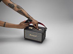 Marshall Kilburn Portable Bluetooth Speaker, Black (4091189)