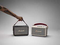 Marshall Kilburn Portable Bluetooth Speaker, Black (4091189) N2