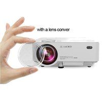 Pico Projector, SJY HD 170" Mini LCD LED 800x480P Entertainment Multimedia Video Projector Zoom Adjust Mute Fans... N10