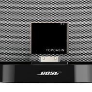 TOPCABIN 4.0 APTX Bluetooth Music Audio Receiver Adapter for Bose Sounddock and 30Pin iPod iPhone Dock Speaker N5