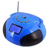 August SE20 &ndash; Mini Bluetooth MP3 Stereo System &ndash; Portable Radio with Powerful Bluetooth Speaker- FM Alarm Clock... N11
