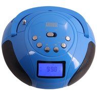 August SE20 &ndash; Mini Bluetooth MP3 Stereo System &ndash; Portable Radio with Powerful Bluetooth Speaker- FM Alarm Clock... N13