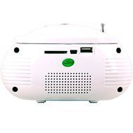 August SE20 &ndash; Mini Bluetooth MP3 Stereo System &ndash; Portable Radio with Powerful Bluetooth Speaker- FM Alarm Clock... N18