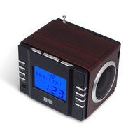 August SE20 &ndash; Mini Bluetooth MP3 Stereo System &ndash; Portable Radio with Powerful Bluetooth Speaker- FM Alarm Clock... N28