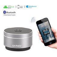 Uchoir FM Radio Bluetooth Speakers, 5W 600 mAh Mini Portable Speaker Hi-Fi, Support 3.5mm Aux-in and TF Card Music... N4