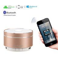Uchoir FM Radio Bluetooth Speakers, 5W 600 mAh Mini Portable Speaker Hi-Fi, Support 3.5mm Aux-in and TF Card Music... N11