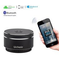 Uchoir FM Radio Bluetooth Speakers, 5W 600 mAh Mini Portable Speaker Hi-Fi, Support 3.5mm Aux-in and TF Card Music... N18