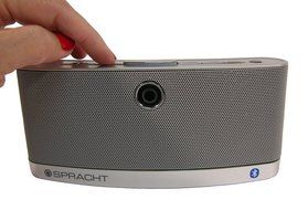 Spracht Aura BluNote Portable Wireless Speaker System with Bluetooth Connectivity N3