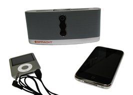 Spracht Aura BluNote Portable Wireless Speaker System with Bluetooth Connectivity N7