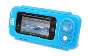 Pyle PWPS63BK Surf Sound Waterproof Portable Speaker Case for iPod, MP3 Player and Smartphone , Black N6