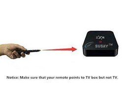 Susay MX3 Android 4.4 Quad Core 2G/8G fully loaded XBMC 4k TV Box - 3D-HD Blu-ray Streaming Media Player Dual... N9