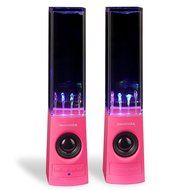 SoundSOUL Bluetooth Dancing Water Speakers LED Speakers Wireless Water Fountain Speakers (Bluetooth 4.0, 4 Colored... N23