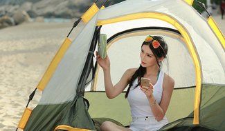 Waterproof Sport Speaker, Portable Wireless Speaker, Bluetooth Speakers 4.0 with Bass, Loud Volume 6W+, Built-in... N6