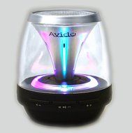 Avido&trade; Proton Ultra-Portable *Multi-Color LED Light Show* Wireless Bluetooth Speaker - Includes Full HD Sound,...