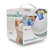 Pyle PWR95SBK Aqua SunBlast Floating Bluetooth Waterproof Pool Speaker System with Solar Panel Rechargeable Battery... N7