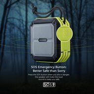 Pictek Wireless Speaker, 3.0 Bluetooth Portable Waterproof Outdoor Shower Mini Speaker for Hiking, Camping, Cycling N4