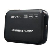 UVIA MBOX Portable Full 1080P 3D High Definition HDMI/VGA MKV/RM-SD/USB Multi Advertising Media Player for Hdds...