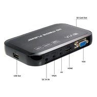 UVIA MBOX Portable Full 1080P 3D High Definition HDMI/VGA MKV/RM-SD/USB Multi Advertising Media Player for Hdds... N3