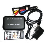 UVIA MBOX Portable Full 1080P 3D High Definition HDMI/VGA MKV/RM-SD/USB Multi Advertising Media Player for Hdds... N6