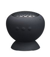 Digix miniBoom Portable Bluetooth Speaker - Great Sound, Water Resistant with Built-in Microphone - Black