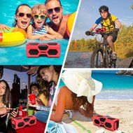 Bluetooth Speaker,ELEGIANT Portable NFC Bluetooth Wireless Stereo Speaker,Waterproof Crashproof Dustproof Sports... N5
