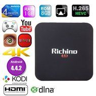 2016 NEWEST Richino Q1 Pro Android 4.4 KODI 16.0 4K OTT TV BOX RK3229 Quad core 1GB/8GB,3D,64 bit Full Loaded...