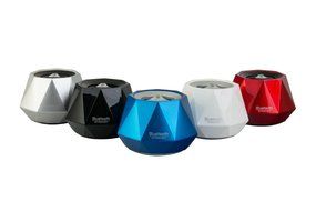 Opteka Portable Wireless Bluetooth Speaker with Built-In Speakerphone &amp; 4 Hour Rechargeable Battery (Blue) N2