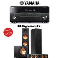 Yamaha AVENTAGE RX-A860BL 7.2 Channel Network AV Receiver + Klipsch RP-280F + Klipsch RP-450C + Klipsch R-115SW...