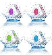 URGE Basics Aquacube Wireless Water Resistant Bluetooth Speaker - Retail Packaging - Pink N7