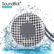 SoundBot SB510FM FM RADIO Water Resistant Bluetooth Wireless Shower Speaker with Built-in Mic, Detachable Suction...