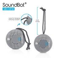 SoundBot SB510FM FM RADIO Water Resistant Bluetooth Wireless Shower Speaker with Built-in Mic, Detachable Suction... N6