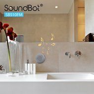 SoundBot SB510FM FM RADIO Water Resistant Bluetooth Wireless Shower Speaker with Built-in Mic, Detachable Suction... N9