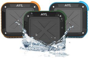 Portable Outdoor and Shower Bluetooth 4.0 Speaker by AYL SoundFit, Waterproof, Wireless with 10 Hour Rechargeable... N2