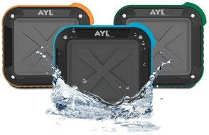 Portable Outdoor and Shower Bluetooth 4.0 Speaker by AYL SoundFit, Waterproof, Wireless with 10 Hour Rechargeable... N11