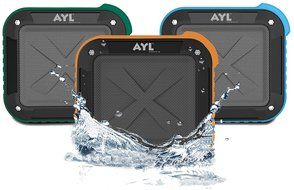 Portable Outdoor and Shower Bluetooth 4.0 Speaker by AYL SoundFit, Waterproof, Wireless with 10 Hour Rechargeable... N14