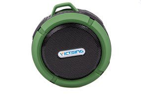 Water Proof Bluetooth Shower Speaker, Handsfree Wireless Speakerphone with Built-in Mic and Suction Cup. Color...