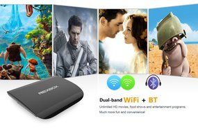 ELEGIANT Smart TV Box - Built-in Amlogic S912 Octo-core [2GB/16GB/4K HD/BT 4.0/WiFi 2.4G/5G] Digital TV Converter... N3