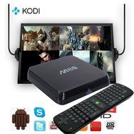 RiSheng M8S Android TV Box 2G/8G Dual Band 2.4G/5G Wifi Android 4.4 Amlogic S812 Quad Core 4K Full HD Muti Media...