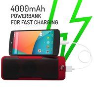 Bluetooth Speaker 6W speakers + POWER BANK 4000 mah + Radio and Microphone ALL IN ONE! Including Line in and a... N8