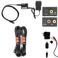 Theater Solutions TS511 Home 5.1 Speaker System with Bluetooth Optical Input and 2 Extension Cables N3