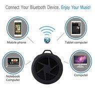 Bluetooth Wireless Waterproof Speaker Rymemo Mini Bluetooth 4.0 Portable Speakers With Hook/Built-in Mic Hands-Free... N3