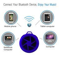 Bluetooth Wireless Waterproof Speaker Rymemo Mini Bluetooth 4.0 Portable Speakers With Hook/Built-in Mic Hands-Free... N10
