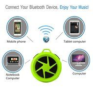 Bluetooth Wireless Waterproof Speaker Rymemo Mini Bluetooth 4.0 Portable Speakers With Hook/Built-in Mic Hands-Free... N24