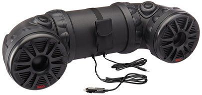 BOSS AUDIO ATV85B Powersports Plug and Play Audio System with Weather Proof 8 Inch Component Speakers, Bluetooth... N7