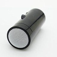 Net_Cafe Mini Portable 3.5mm Stereo Speaker for iPod iPhone Samsung MP3 MP4 Black N5