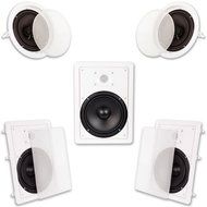 Acoustic Audio HT-85 5.1 Home Theater Speaker System (White)