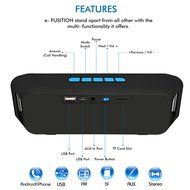 XTRA e-FUSION Wireless 4.1 Bluetooth Speaker Portable Stereo FM Radio, High-Def Crystal Sound, Upto 128GB Micro... N2